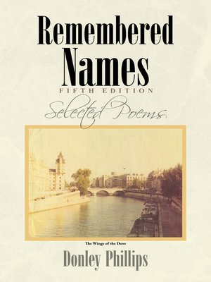 cover image of Remembered Names